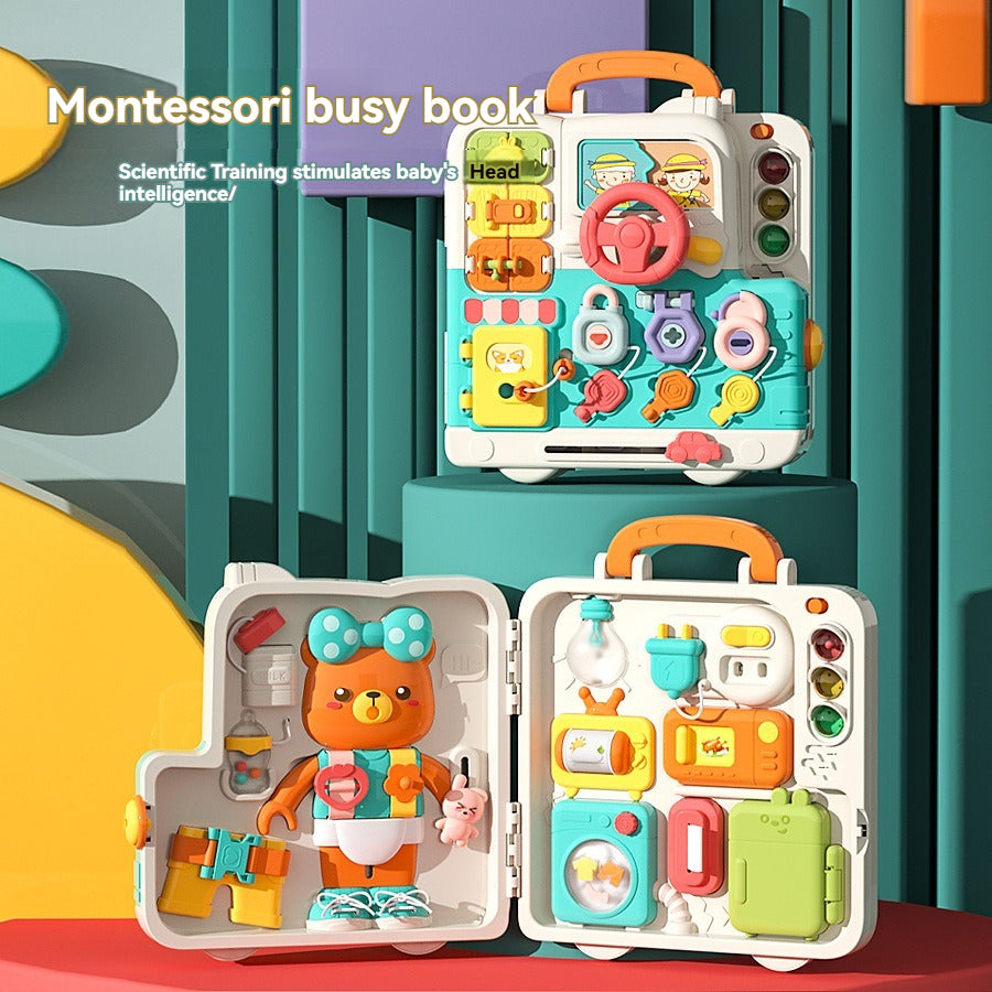 Multi-Puzzle Busy Board
